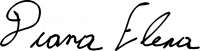 "Diana Elena" written in cursive text